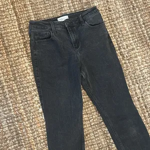 Abercrombie & Fitch The Skinny High Rise Black Denim Jean Size 28/6 thumbnail 3