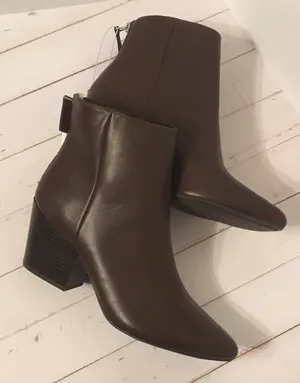 Women’s Ankle Boots, Size 9 Brown thumbnail 3
