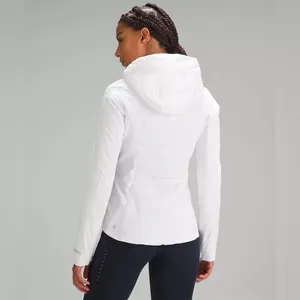 Lululemon Another Mile Puffer Hooded Jacket White Size 4 NWT thumbnail 16