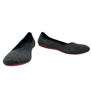 Rothy's The Flat Birdseye Knit Round Toe‎ Slip-On Charcoal Gray Size 9.5 thumbnail 2