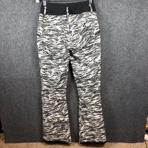 BURTON Womens XS Snowboard Snow Pants Marcy High Rise Pant‎ Zebra Camo, NWT $229 thumbnail 3
