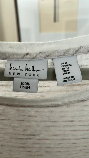 Nicole Miller Top Linen New York thumbnail 3