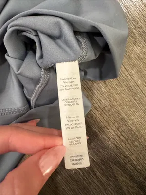 Alo Airlift Legging in Steel Grey 7/8 Size XS thumbnail 5