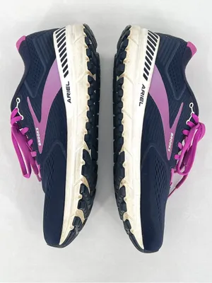 Brooks Ariel 20 Navy Blue Magenta Motion Control Running Shoes Women’s Size 11 thumbnail 3