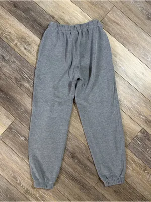 Hollister Gray Fleece Jogger Sweatpants NWOT thumbnail 4