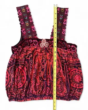 Free People Paisley Top Tank thumbnail 5