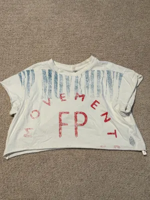 Free People Movement Hot Shot Cropped Tee thumbnail 4