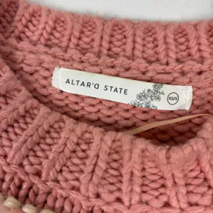 Altar'd State Sweater Womens XS/S Multicolor Crewneck‎ Striped Knit Pullover thumbnail 3