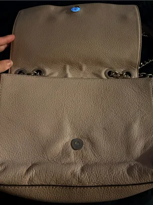 kate spade Pebbled Leather Shoulder Bag in Taupe thumbnail 5