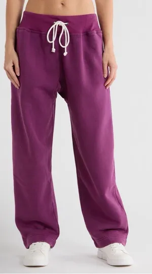 Free People Movement Final Call Sweatpants in Deep Mulberry thumbnail 1