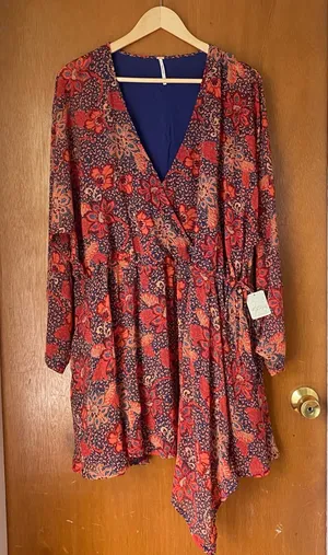 ✨🆕✨ •Free People Teegan mini dress NWT• Size M thumbnail 1
