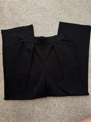 H&M High-Rise Pleated Slacks thumbnail 3