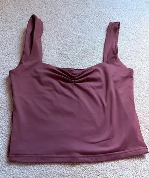 Reoria Brown Top Purple Size M thumbnail 1