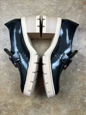 Dolce Vita Patent Leather Harold Loafers in Midnight NWOB Size: 10 thumbnail 2