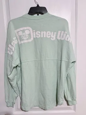 Disney Mint Green Crewneck with Subtle White Disney Parks Print Graphic small thumbnail 4