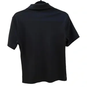 FootJoy Womens Size Small Black Golf‎ Polo Golden Eagle Logo Short Sleeve​​​ FJ thumbnail 4