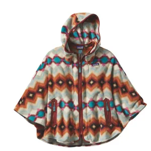 Patagonia Lightweight Synchilla® Poncho Cinder Red XS/S thumbnail 9