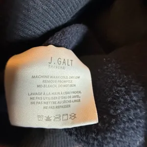 John Galt Brandy Melville Los Angeles 1984 USA Flag Sweatshirt Navy Blue White M thumbnail 6