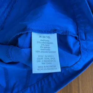 Vintage Danskin Now Track Jacket M Blue Mesh Zip Up Windbreaker Y2K Mom Workout thumbnail 9
