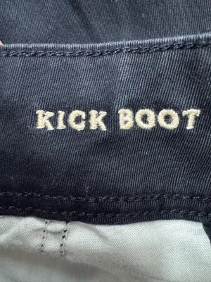 American Eagle Navy Super Stretch X Kick Boot Pants thumbnail 5