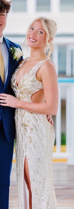 Prom Dress Primavera Couture Beaded thumbnail 1