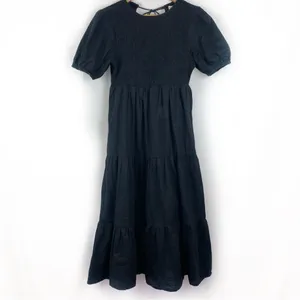 Petal & Pup Black Midi Dress thumbnail 7