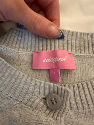 Edikted Cardigan grey thumbnail 2