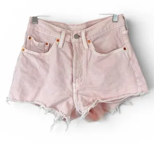 Levi’s Pink 501 Button Fly Denim Shorts‎ thumbnail 1