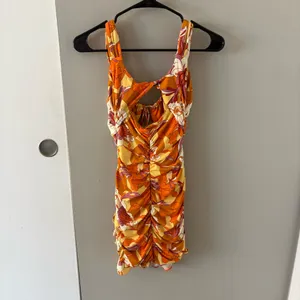 Urban Outfitters Trendy Y2K Inspired Floral Mini Dress Size Women’s XS thumbnail 4