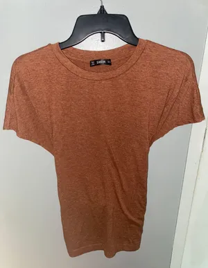 SheIn Orange Top thumbnail 1