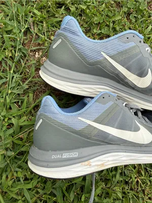 Nike Dual Fusion TR Gray Blue Running Training Shoes Women’s 9.5 Athletic thumbnail 5