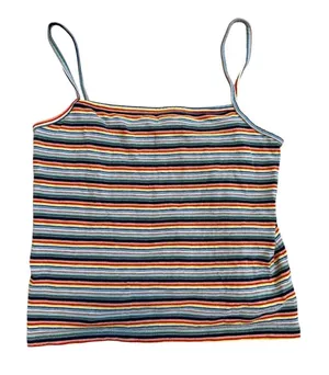 Brandy Melville Rainbow Striped Tank Top thumbnail 1