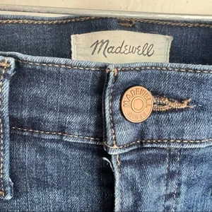 Madewell 10 High Rise Skinny Jeans Dark Wash‎ Size 26 For Your Tall Boots thumbnail 5
