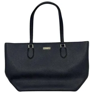 Kate Spade Black Large Saffiano Leather Tote Bag thumbnail 1