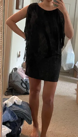XScape tassel Dress thumbnail 2