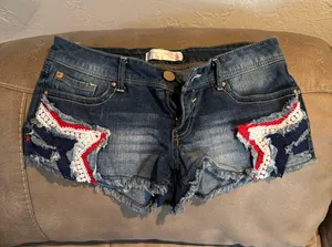 Jean shorts Size 27 thumbnail 1