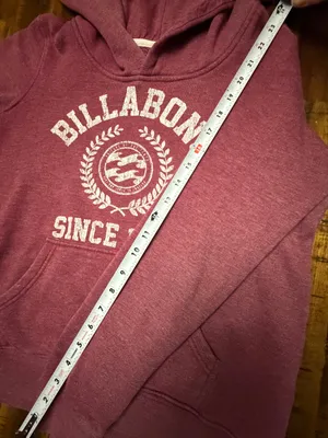 Billabong Since 1973 Crest Hoodie – Burgundy M thumbnail 5