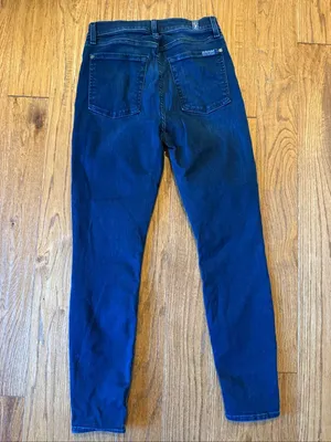 7 for all Mankind high waist skinny gwenevere jean 26 thumbnail 8