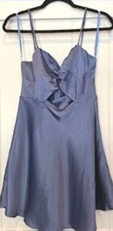 Selfie Leslie Mini Dress‎ Midnight Blue Sleeveless Party Cocktail Womens thumbnail 1