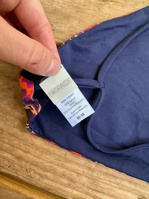 NWOT L*Space Liberty Luna Fleur high neck bikini top thumbnail 4