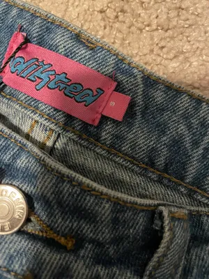 Edikted Deliah Low Rise Cargo Jeans - Size XS thumbnail 4