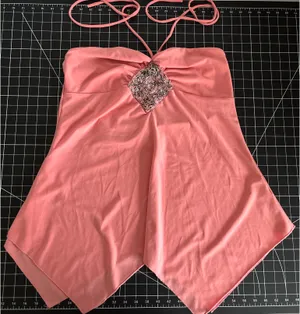 Pink Vintage Top Size M thumbnail 1