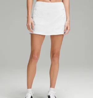 White Lululemon Skirt Pace Rival thumbnail 3