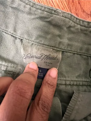 Universal Threads Olive Green Utility Cargo Pants thumbnail 5