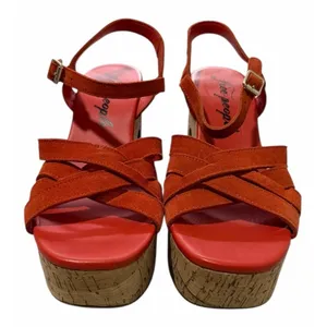 Free People Lisbon Sunstar Mary Jane‎ Platform Sandals Women's Size 8.5 thumbnail 2