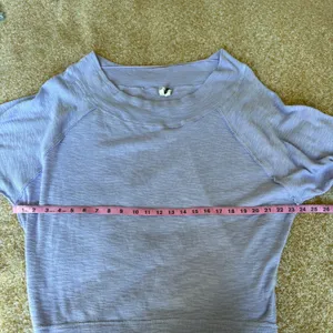We The Free Free People Lavender Slub Knit Dolman Sleeve Boat Neck Top Medium thumbnail 7