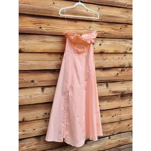 NWOT House of CB Clarabelle midi sundress in peach M thumbnail 6