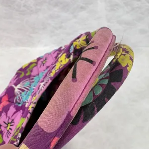 Vera‎ Bradley Purple Floral Quilted Tote Bag EUC thumbnail 4