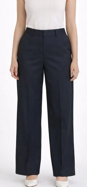 Golden Goose Wool Dress Pants Womens Small Black Straight Leg thumbnail 1
