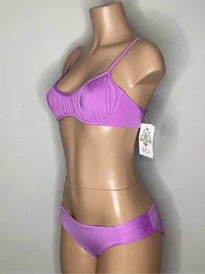 New. BECCA lilac bikini set. M/L. Retails $132 thumbnail 6